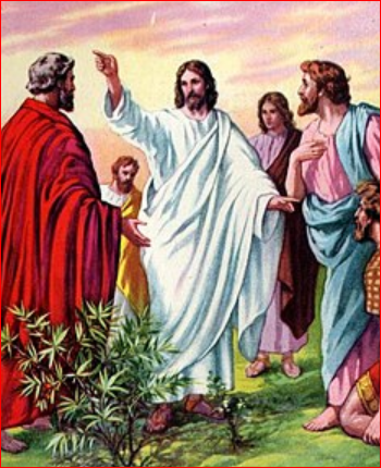 Jesus and disciples
